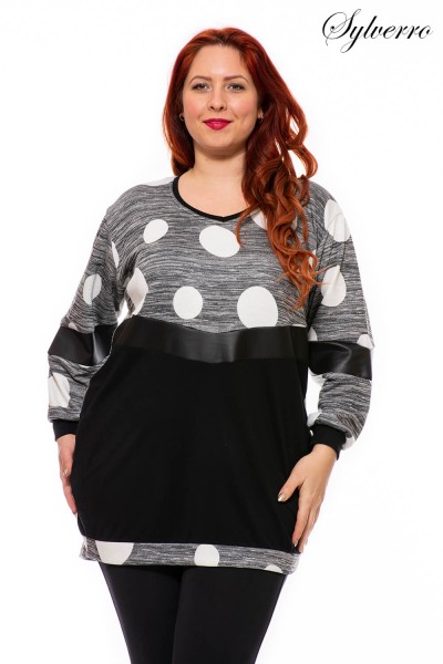 Módna tunika pre moletky