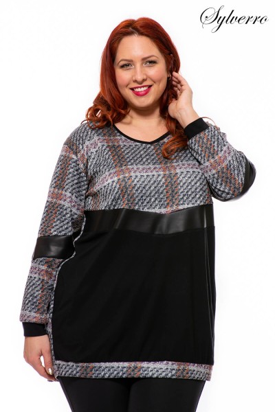 Módna tunika pre moletky