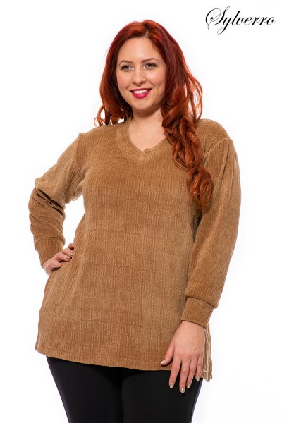 Dámsky hrubý pulóvrik