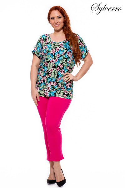 Jarná blúzka pre moletky.